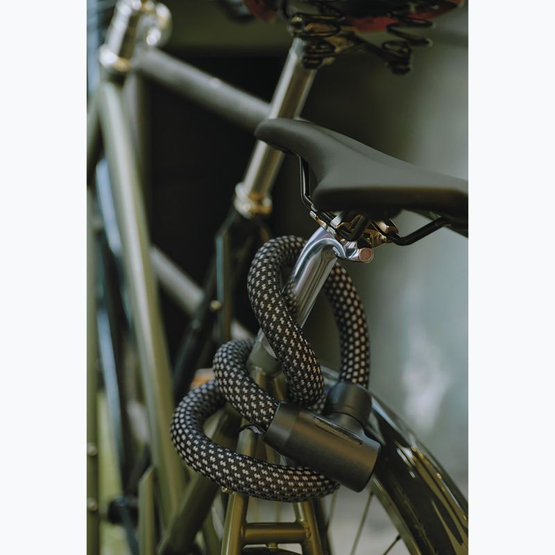 Dviračio spyna ABUS Yarnit 4004K/110 black 3