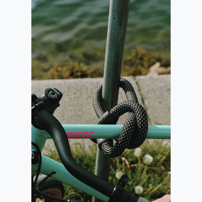 Dviračio spyna ABUS Yarnit 4004K/110 black 5