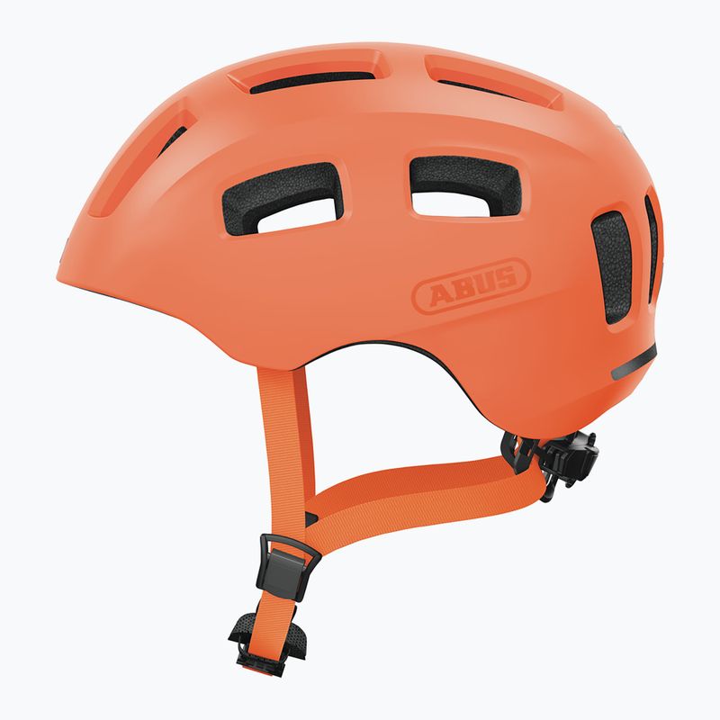 Vaikiškas dviratininko šalmas ABUS Youn-I 2.0 mono orange 2