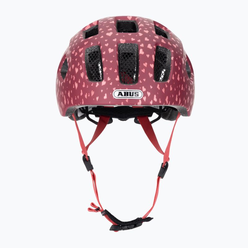 Vaikiškas dviračio šalmas ABUS Youn-I 2.0 cherry heart 2