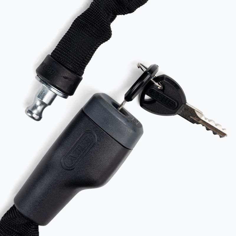 ABUS Steel-O-Chain dviračių užraktas 5805K/75 juodas 3