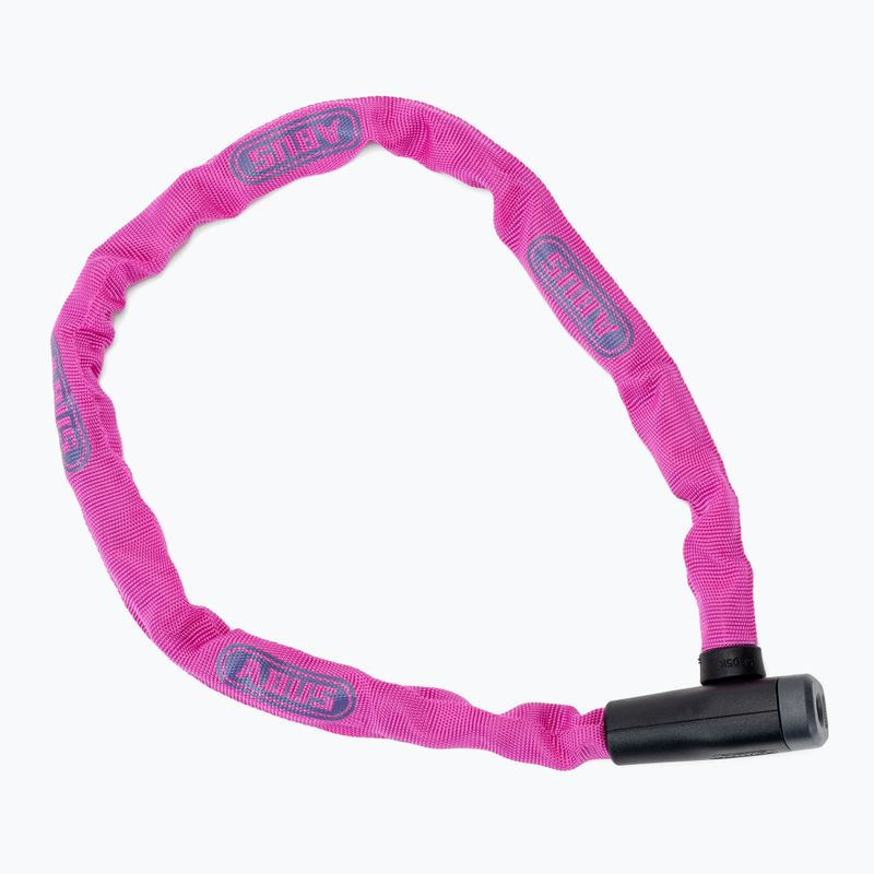 ABUS Steel-O-Chain dviračių užraktas 5805K/75 rožinės spalvos