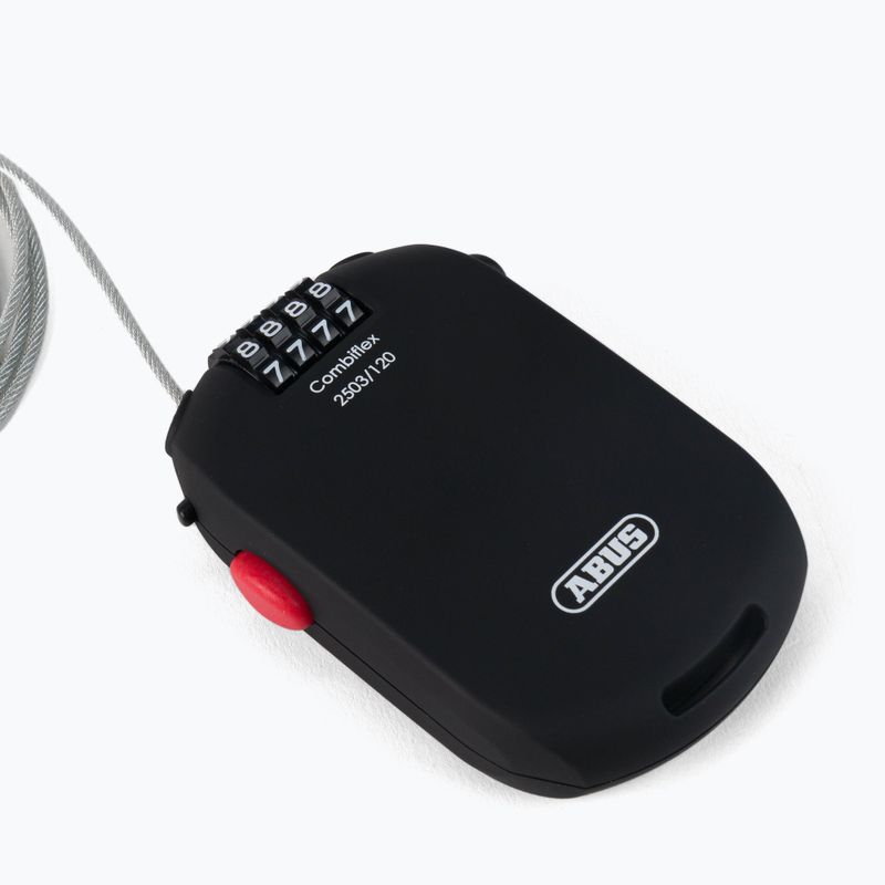 Dviračių spyna ABUS Combiflex 2503/120 C/SB juoda
