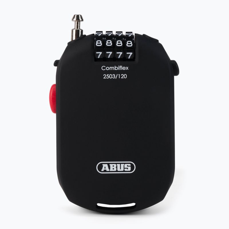 Dviračių spyna ABUS Combiflex 2503/120 C/SB juoda 2