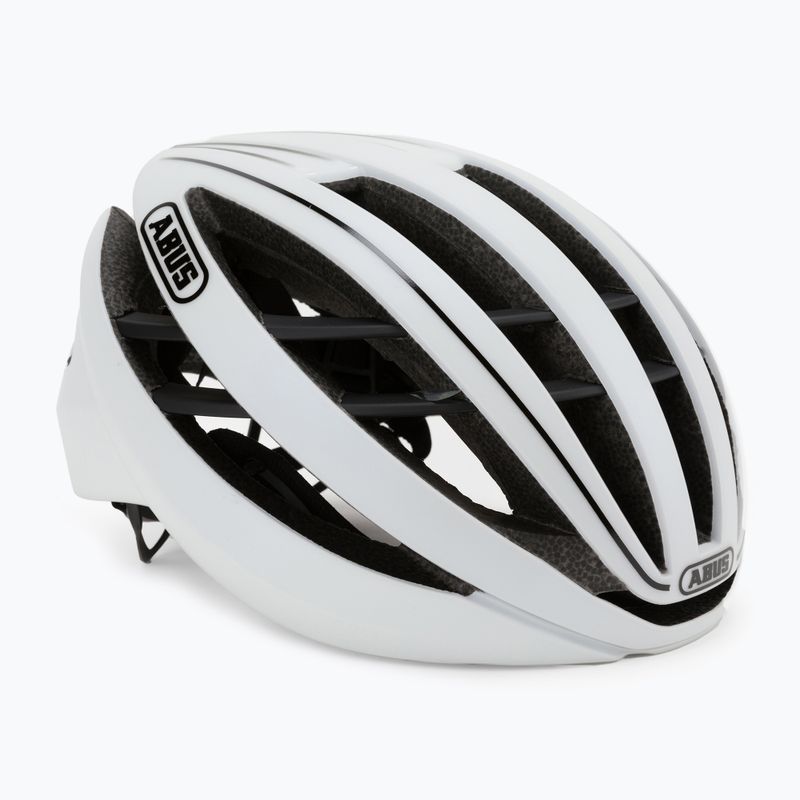 ABUS dviratininko šalmas Aventor fleece white