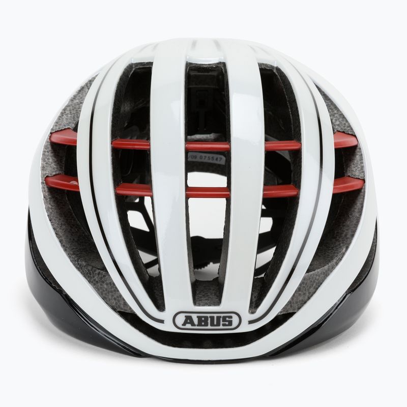 ABUS dviratininko šalmas Aventor blaze red 2