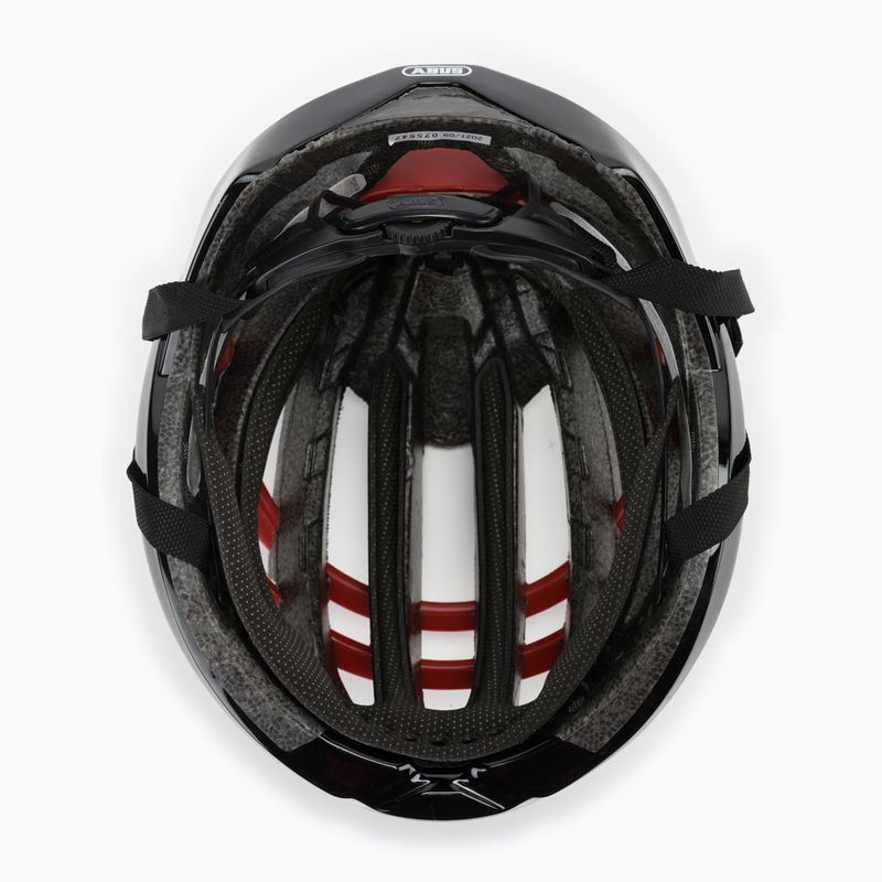 ABUS dviratininko šalmas Aventor blaze red 5