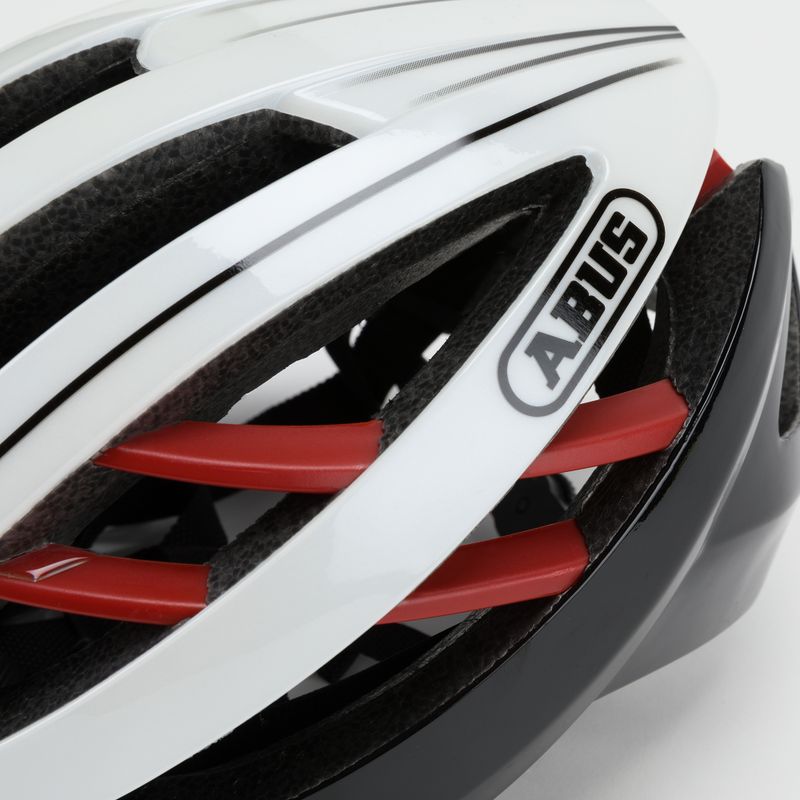 ABUS dviratininko šalmas Aventor blaze red 7