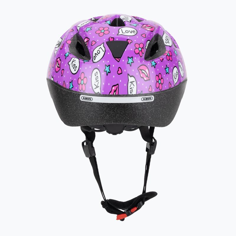 Vaikiškas dviratininko šalmas ABUS Smooty 2.0 purple kisses 4