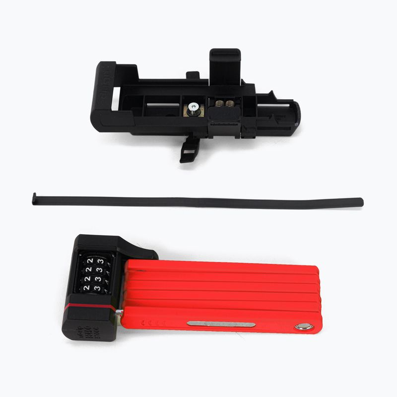 Dviračių spyna ABUS Bordo uGrip 5700C/80 SH raudona 4