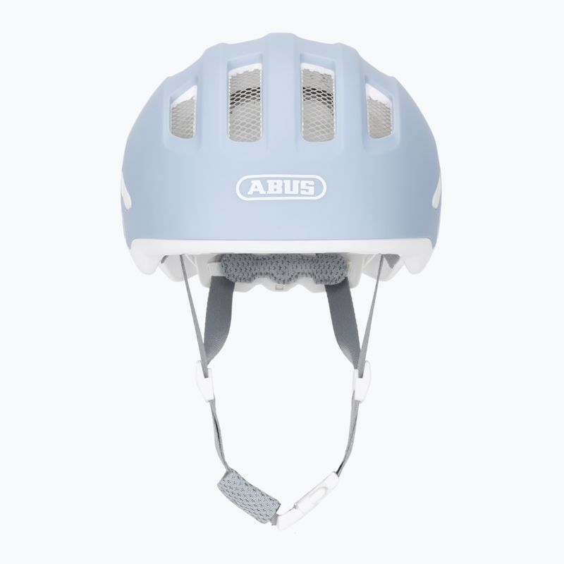 Vaikiškas dviračio šalmas ABUS Smiley 3.0 ACE LED pure aqua 2