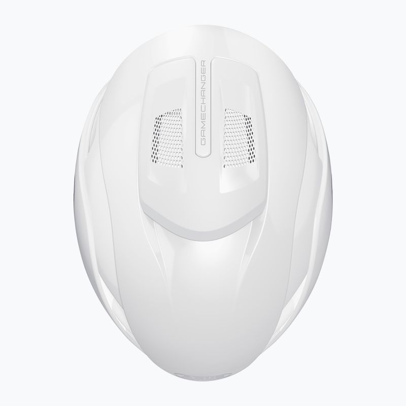 Dviračio šalmas ABUS Gamechanger 2.0 pure white 6