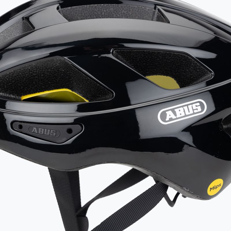 Dviračio šalmas ABUS Macator Mips shiny black 7
