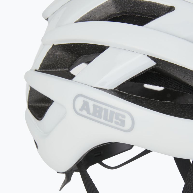 Dviračio šalmas ABUS AirBreaker polar white matt 7