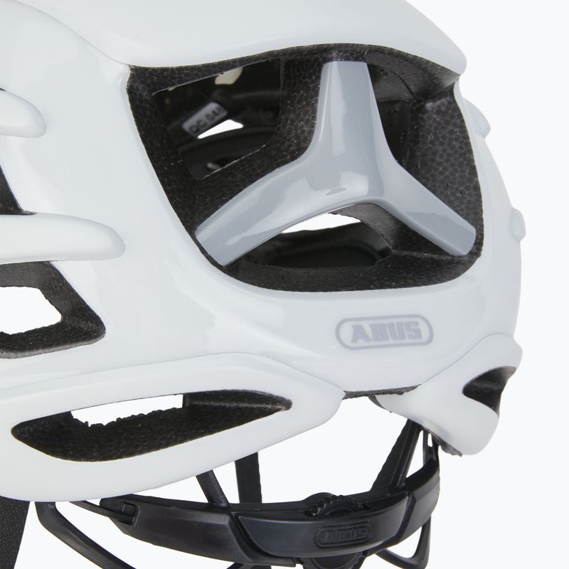 Dviračio šalmas ABUS AirBreaker polar white matt 8
