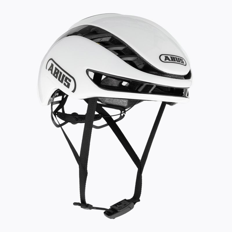 Dviračio šalmas ABUS Gamechanger 2.0 MIPS shiny white