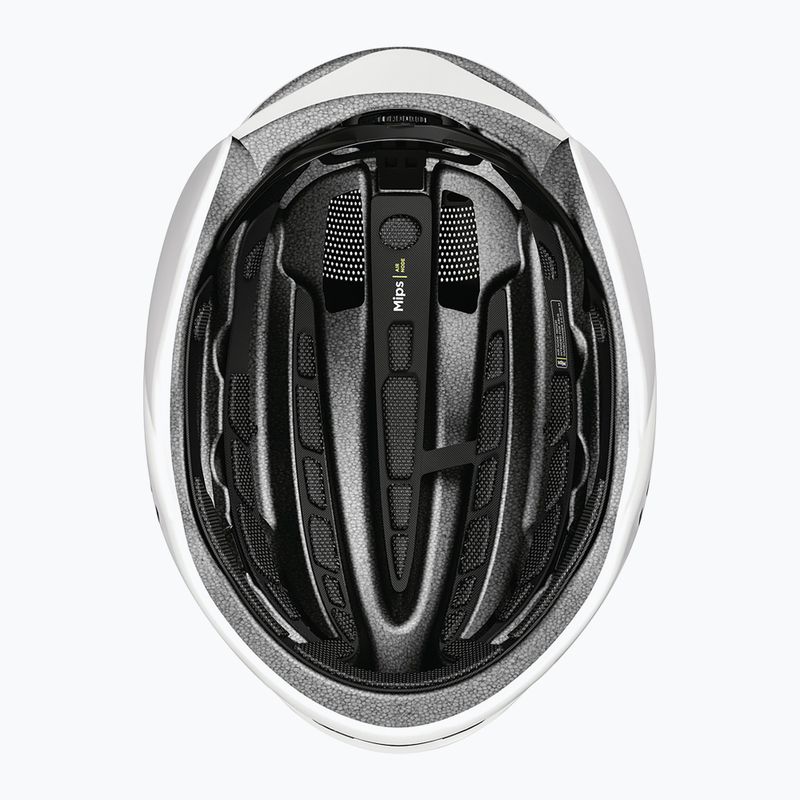Dviračio šalmas ABUS Gamechanger 2.0 MIPS shiny white 6