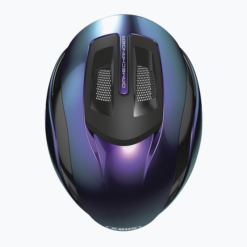 Dviračio šalmas ABUS Gamechanger 2.0 MIPS flip flop purple 5