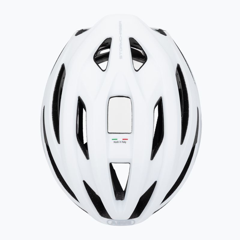 Dviračio šalmas ABUS StormChaser Ace polar white 6