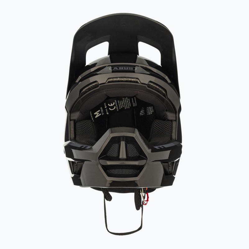 Dviračio šalmas ABUS Hidrop shiny black 2