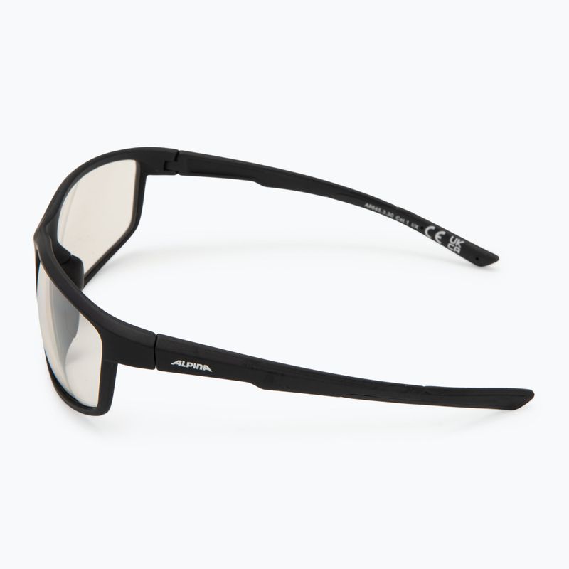 Akiniai nuo saulės Alpina Defey black matt/ clear mirror 4