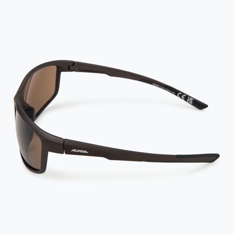 Akiniai nuo saulės Alpina Defey tin black matt/ brown mirror 4