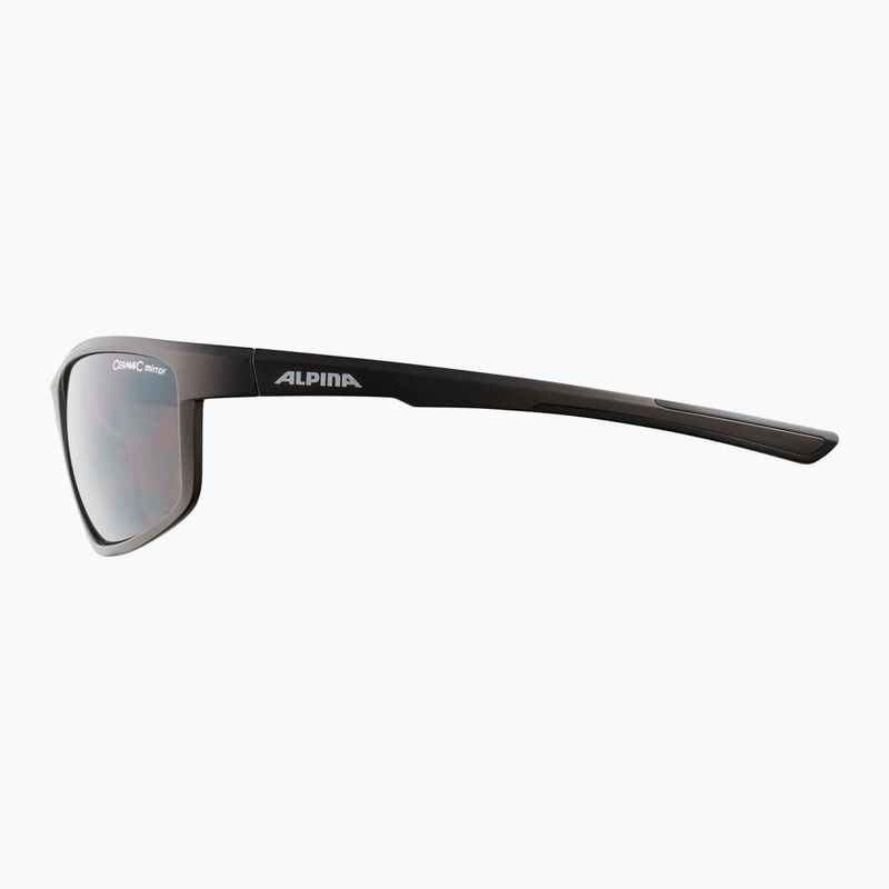 Akiniai nuo saulės Alpina Defey tin black matt/ brown mirror 7