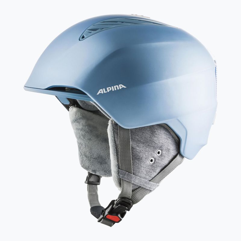 Alpina Grand slidinėjimo šalmas skyblue/white matt 12