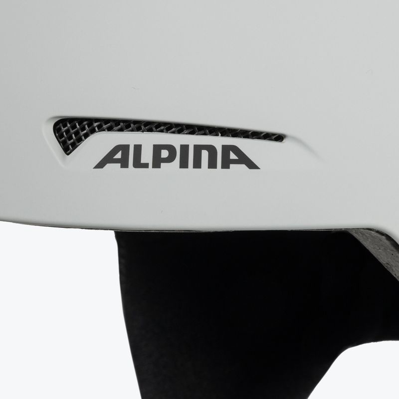Alpina vaikiškas slidinėjimo šalmas Zupo grey matt 8