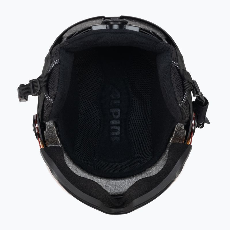 Slidinėjimo šalmas Alpina Arber Visor Q Lite black matte 5