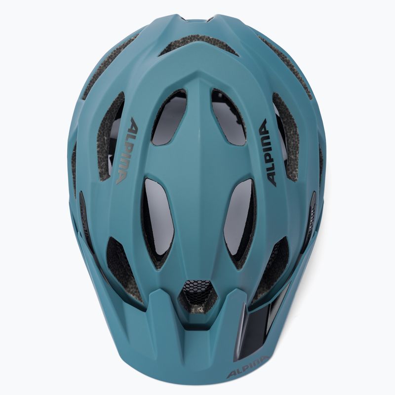 Dviračių šalmas Alpina Carapax 2.0 dirt blue matt 6