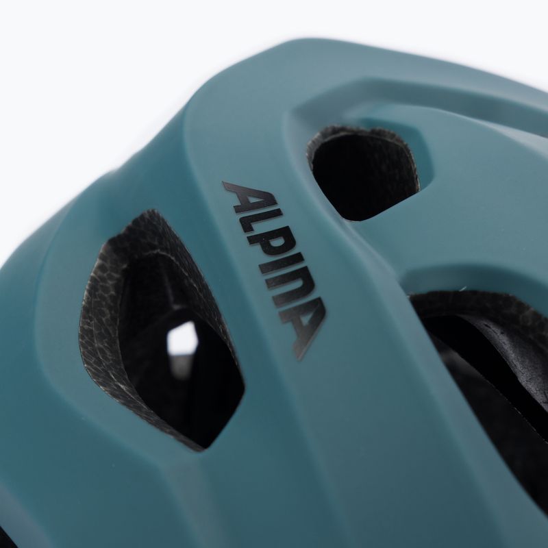 Dviračių šalmas Alpina Carapax 2.0 dirt blue matt 7
