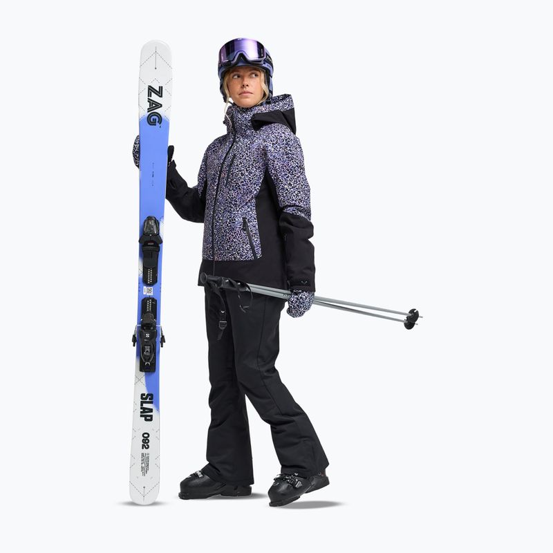 Moteriška snieglenčių striukė ROXY 20K Ice Haven twilight purple wildin out 2