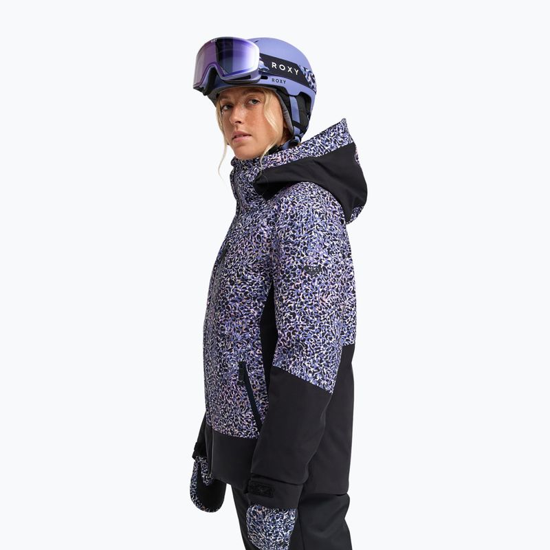 Moteriška snieglenčių striukė ROXY 20K Ice Haven twilight purple wildin out 4
