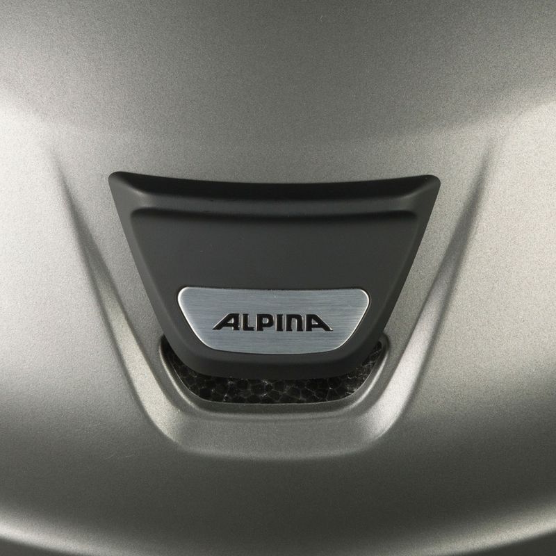 Alpina Alto QV gunmetal matinis slidinėjimo šalmas 10