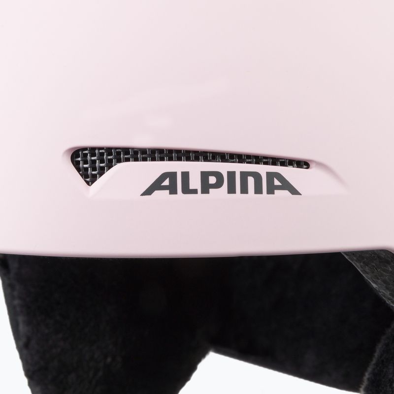 Alpina Arber rose matinis slidinėjimo šalmas 7