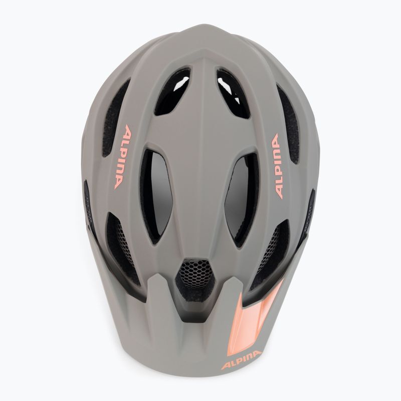 Dviračių šalmas Alpina Carapax 2.0 moon grey peach matt 6