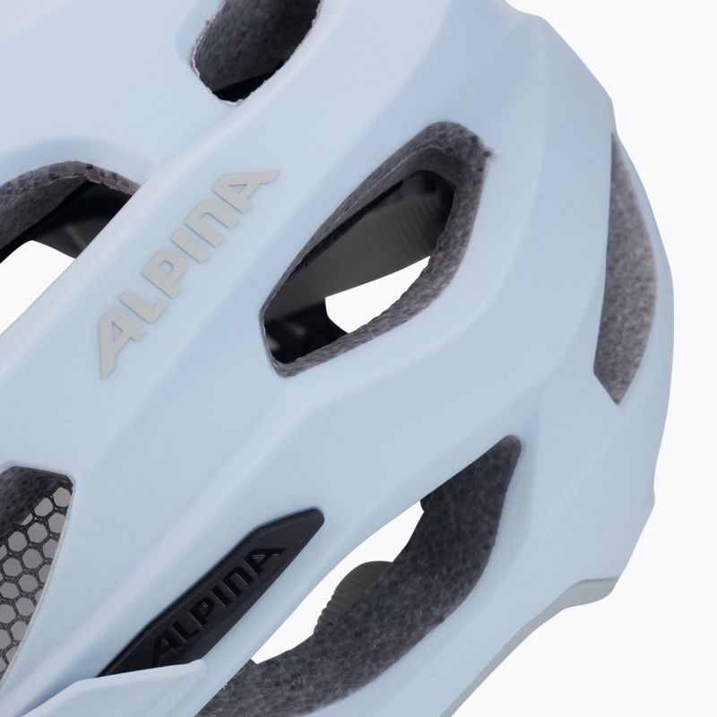 Dviračių šalmas Alpina Carapax 2.0 dove blue/grey matte 7