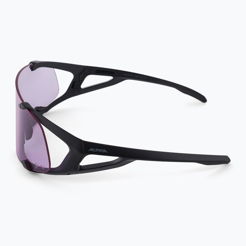 Akiniai nuo saulės Alpina Hawkeye Q-Lite V black matt/purple 4