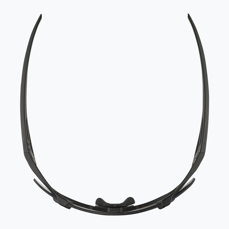 Akiniai nuo saulės Alpina Hawkeye Q-Lite black matt/silver mirror 6