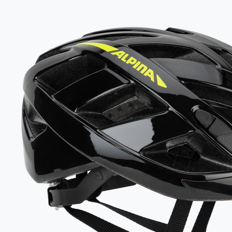 Dviračio šalmas Alpina Panoma 2.0 black/neon yellow gloss 7