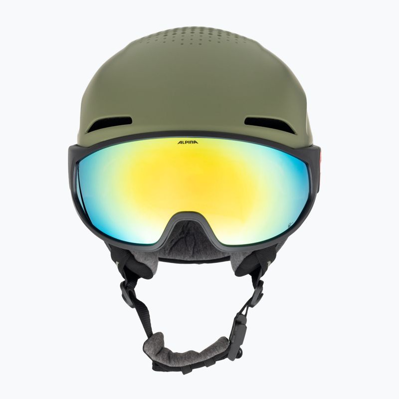 Slidinėjimo šalmas Alpina Alto Q-Lite olive matt 2