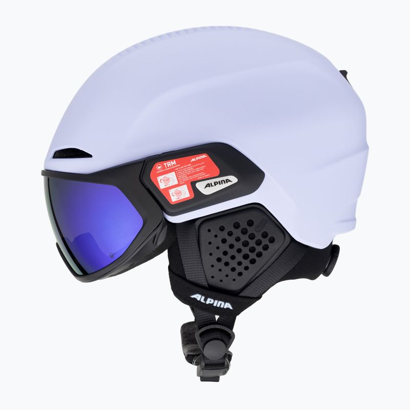 Slidinėjimo šalmas Alpina Alto Q-Lite lilac/black matt 5