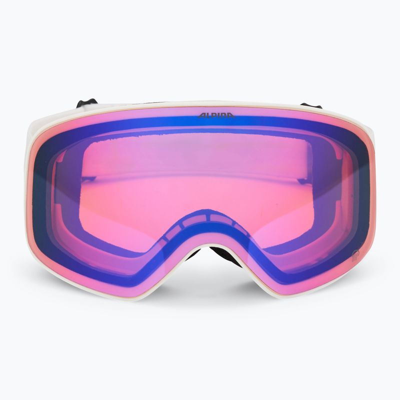 Slidinėjimo akiniai Alpina Ladis QM white matt/ blue 2