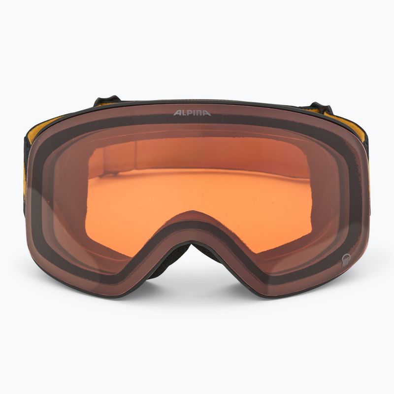 Slidinėjimo akiniai Alpina Ladis Q black/ gold matt/ gold 2