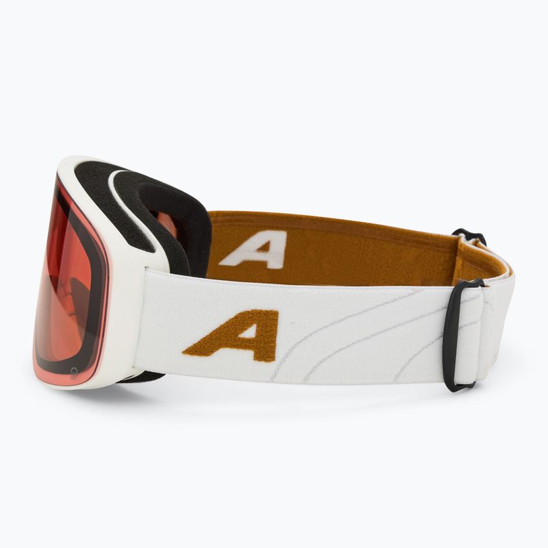 Slidinėjimo akiniai Alpina Ladis Q white/ gold matt/ gold 4