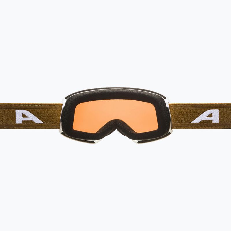 Slidinėjimo akiniai Alpina Ladis Q white/ gold matt/ gold 7