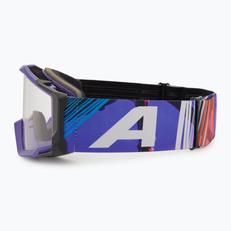 Dviračio akiniai Alpina Circus purple scratch/ purple matt/ clear 4