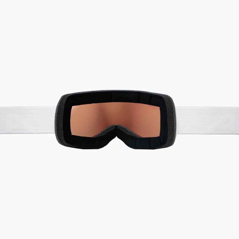 Slidinėjimo akiniai Alpina Taos QV white matt/ gold 7