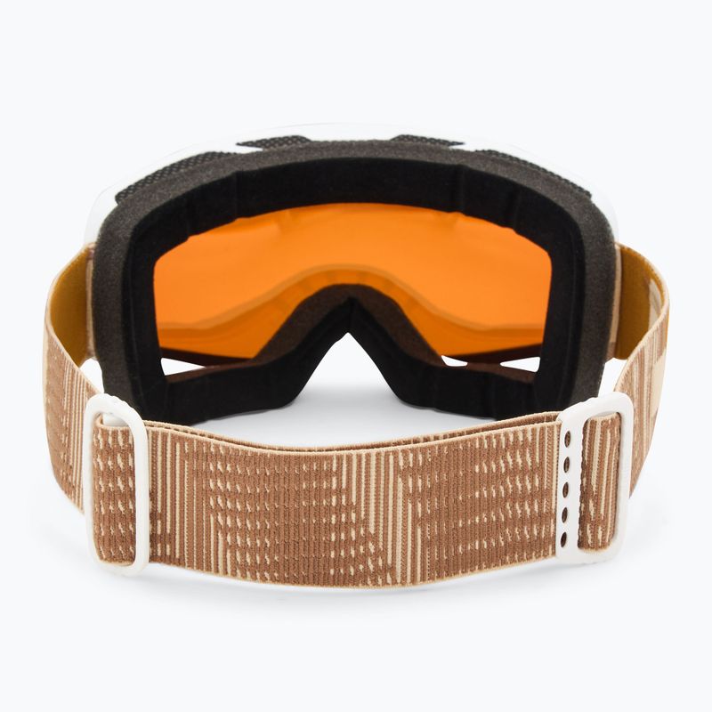 Slidinėjimo akiniai Alpina Taos Q-Lite white/ earth matt/ gold 3